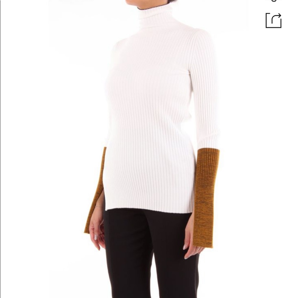 Moncler Turtleneck Colorblock Sweater